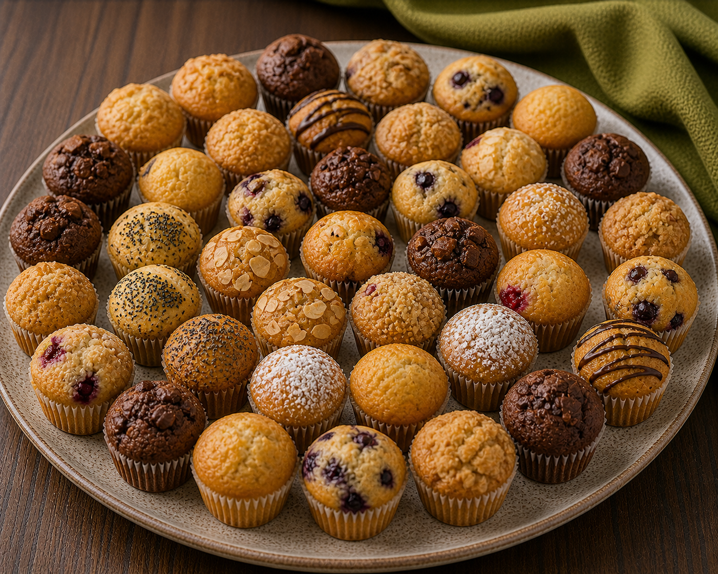 Mini-Muffin Platte